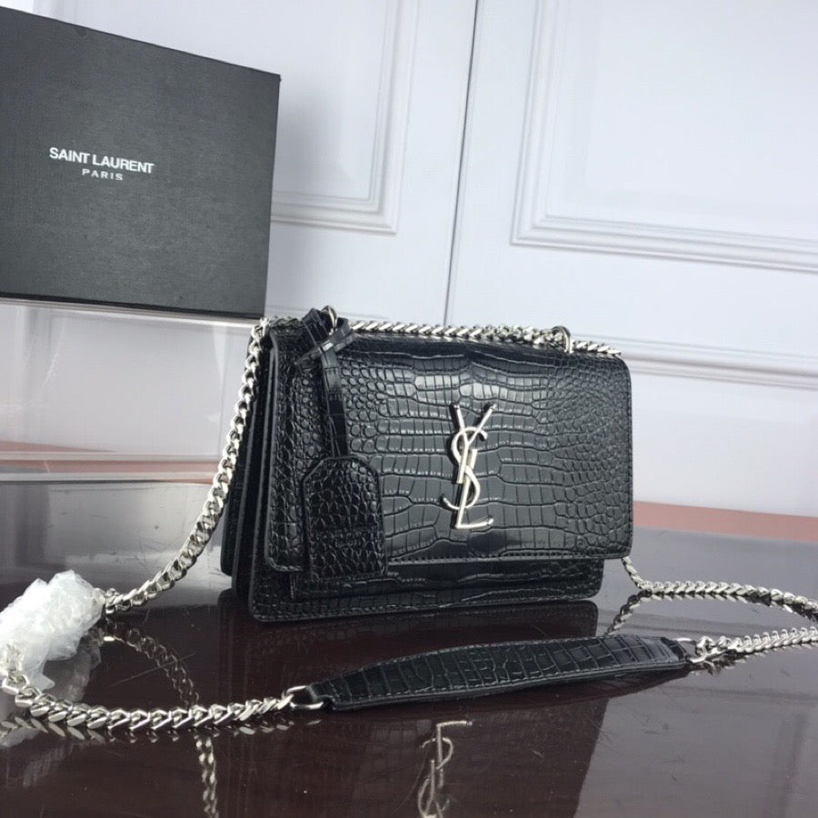 1XSL33BDE Stylish leather bag 