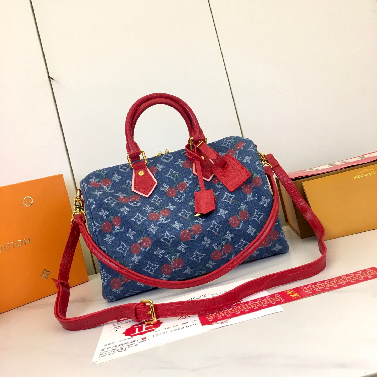 15RE26BDE Stylish denim bag