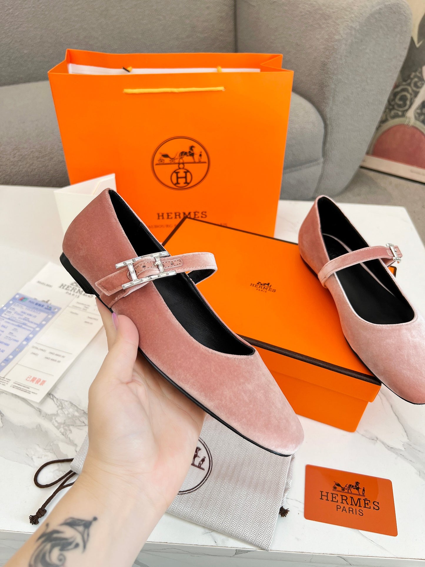 285ZH49ZDE Stylish leather Shoes