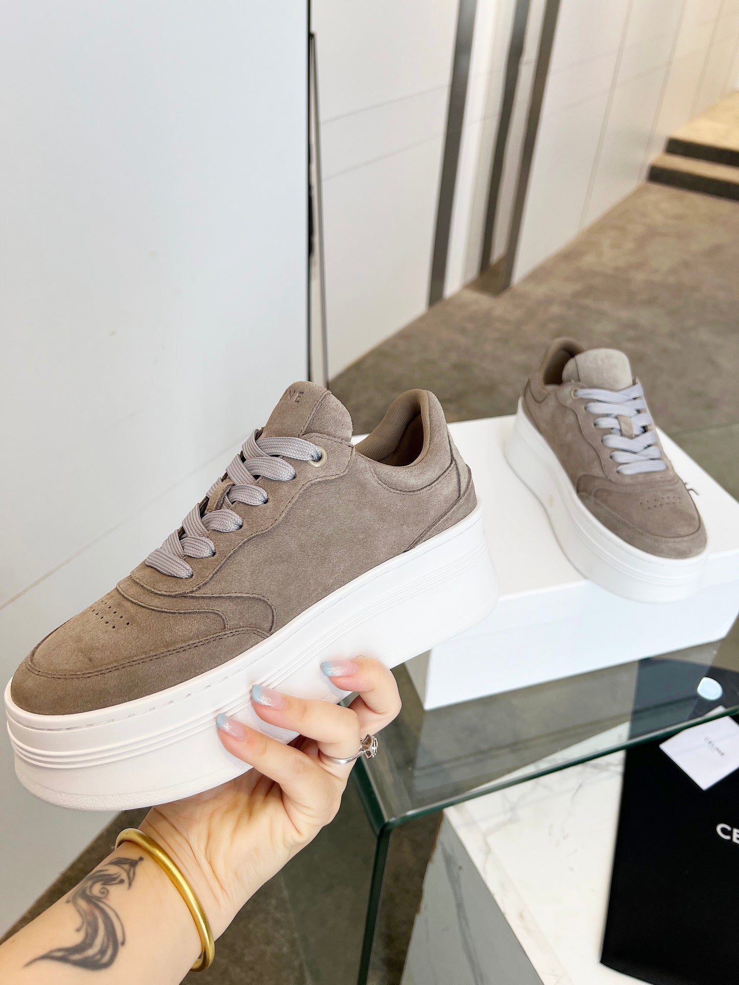 285ZN53ZDE Stylish leather Shoes