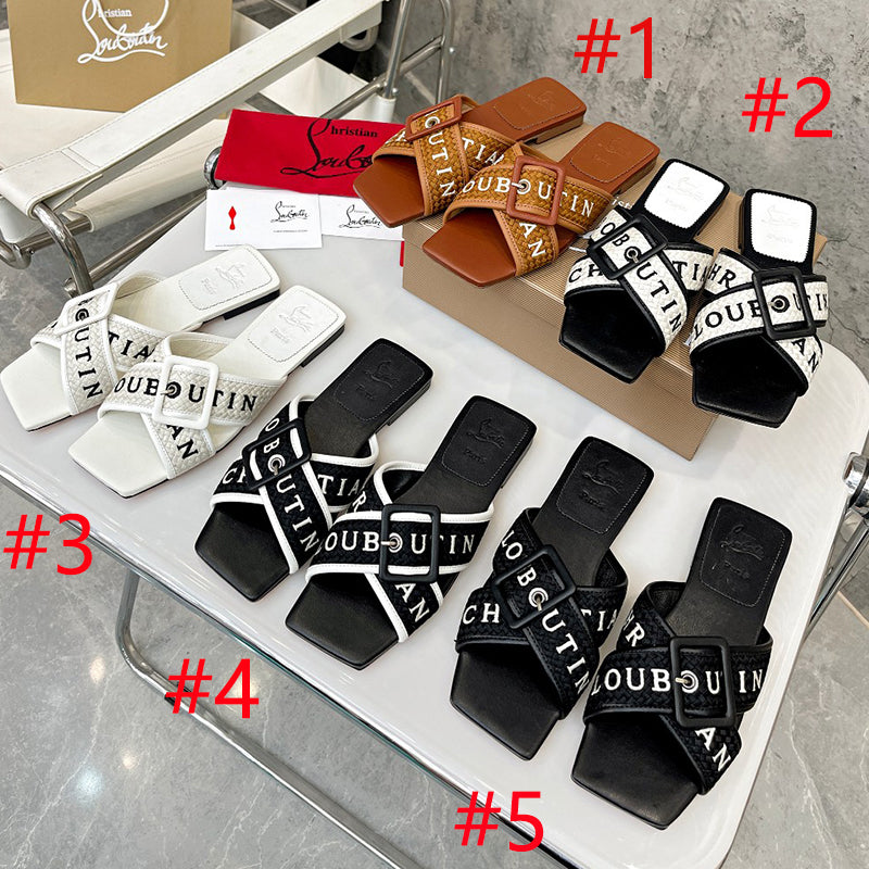 J4A43ZDE Stylish leather Slippers