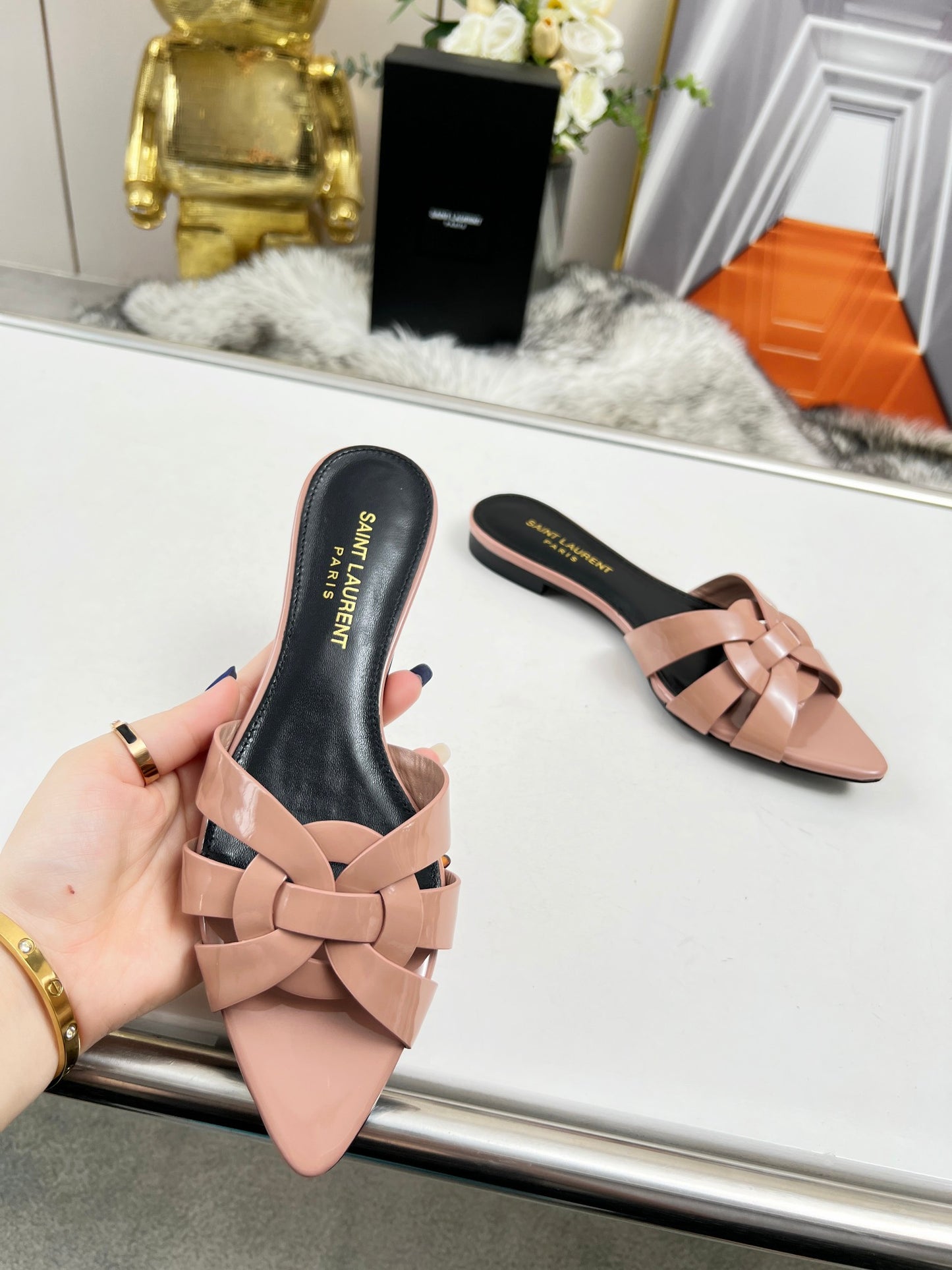 285ZSL36ZDE Stylish leather Shoes