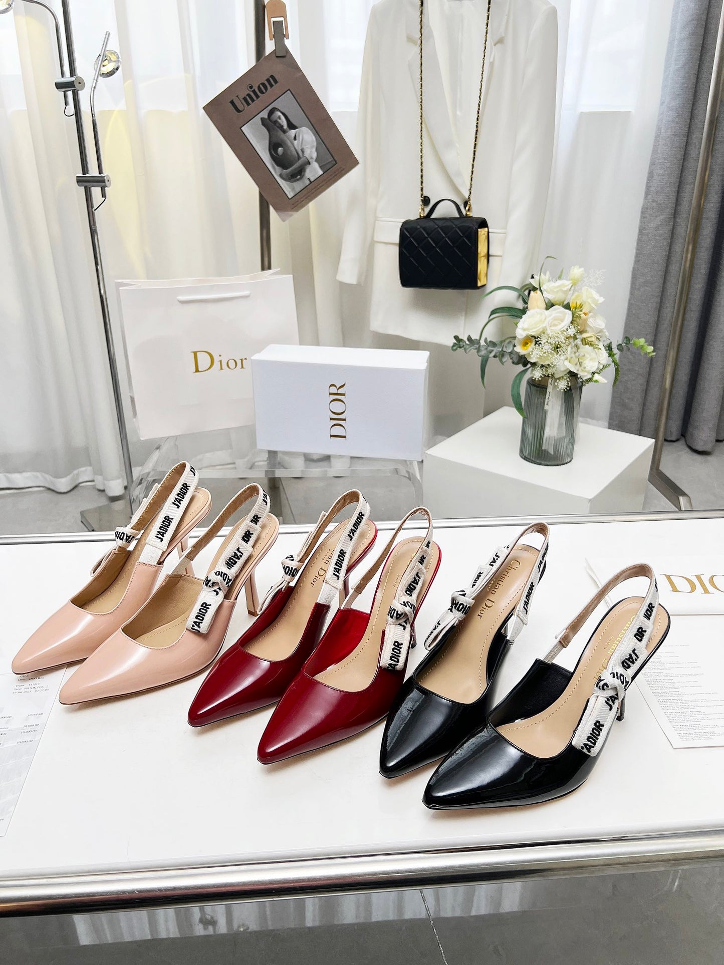255QD44ZDE Stylish leather High heels