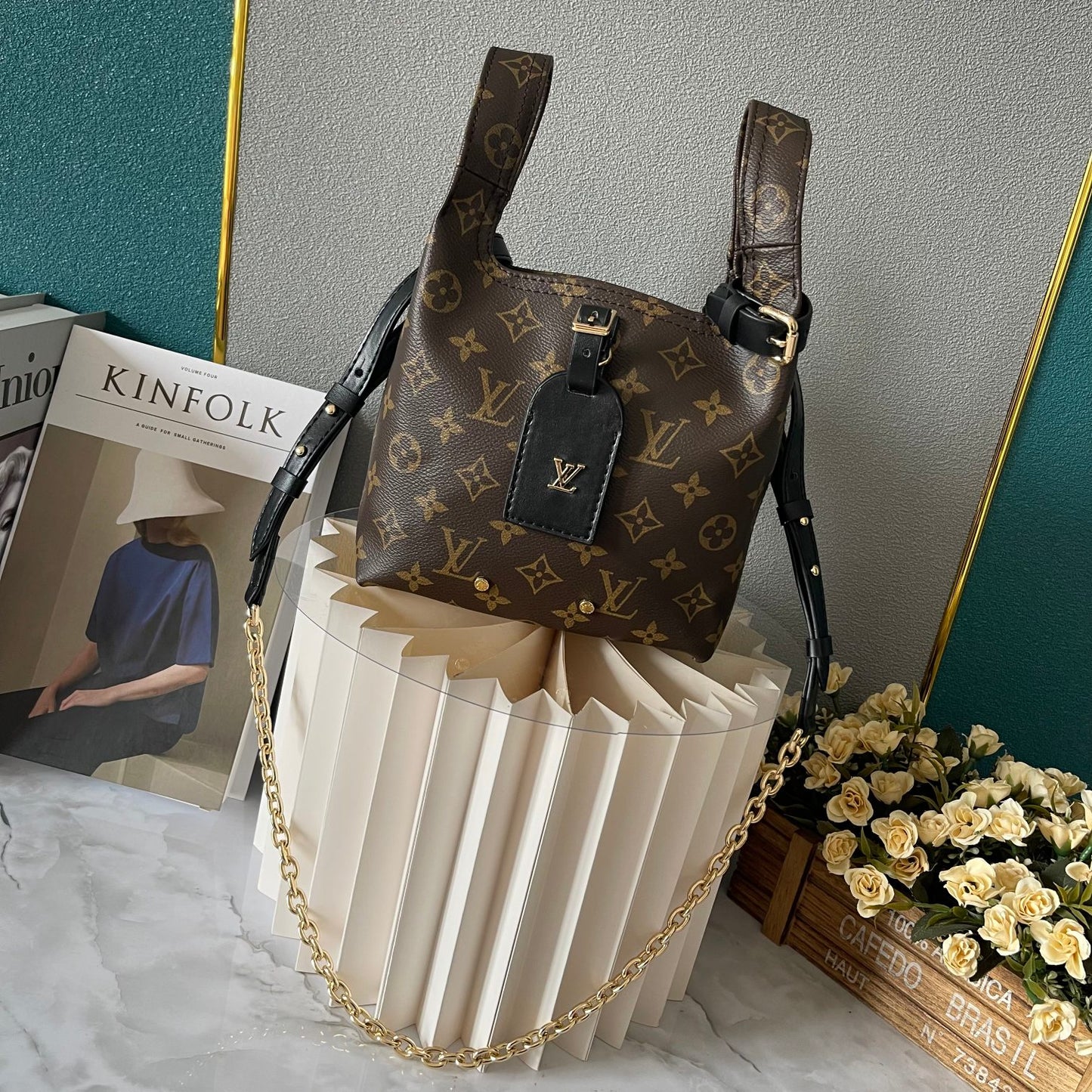 1XE274BDE Stylish leather bag 