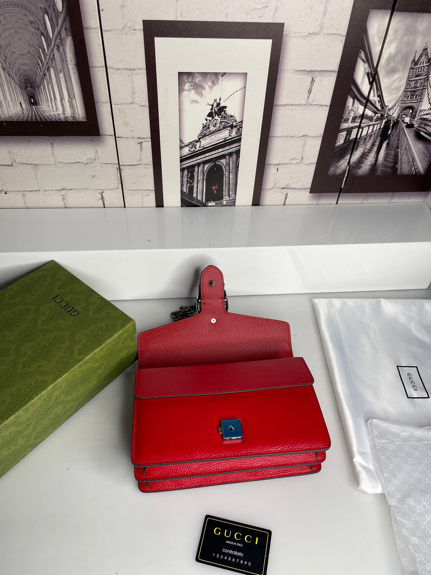 1XB458BDE Stylish leather bag