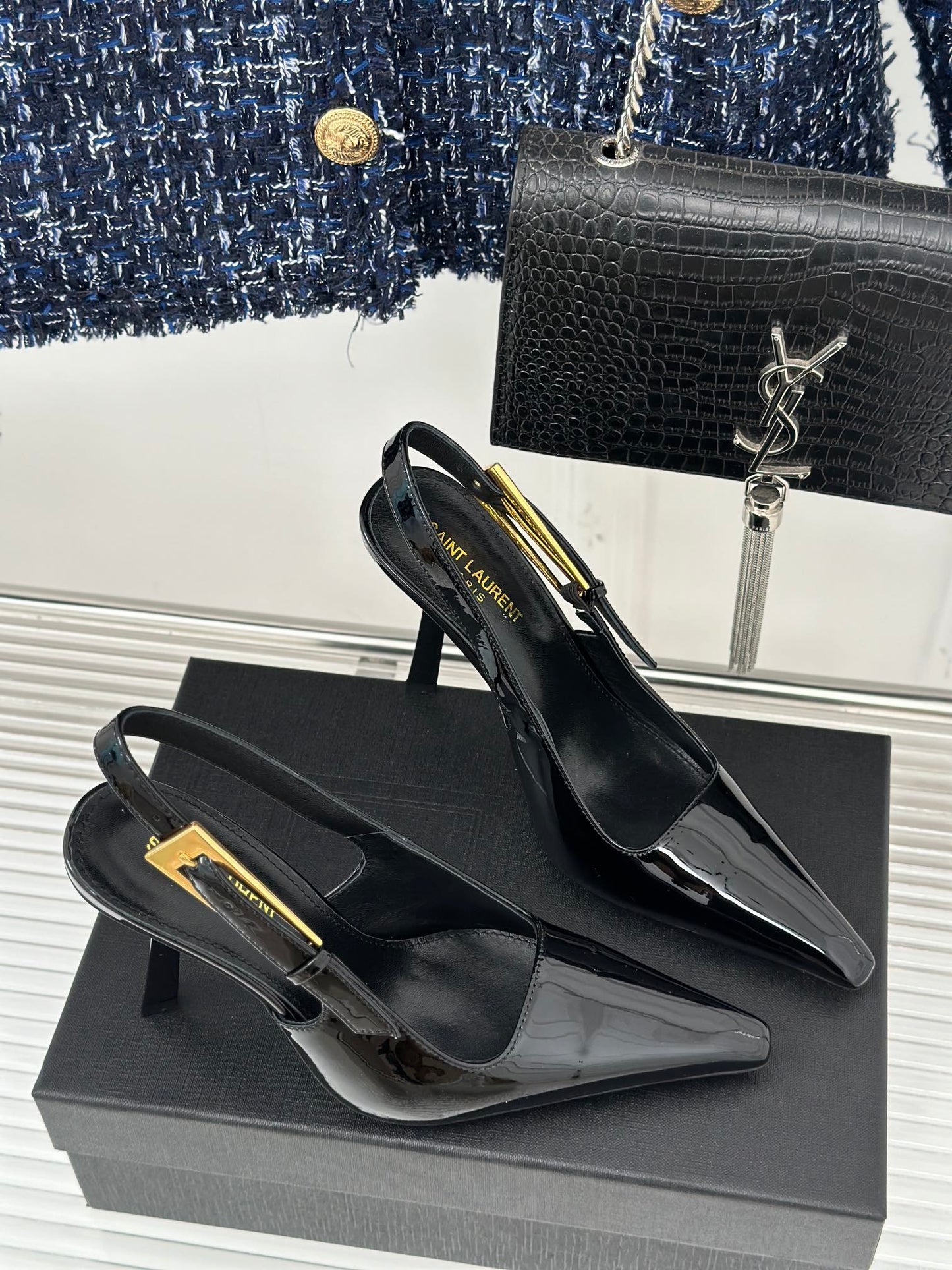 14SL149ZDE Stylish High heels Heel height 7cm 9.5cm