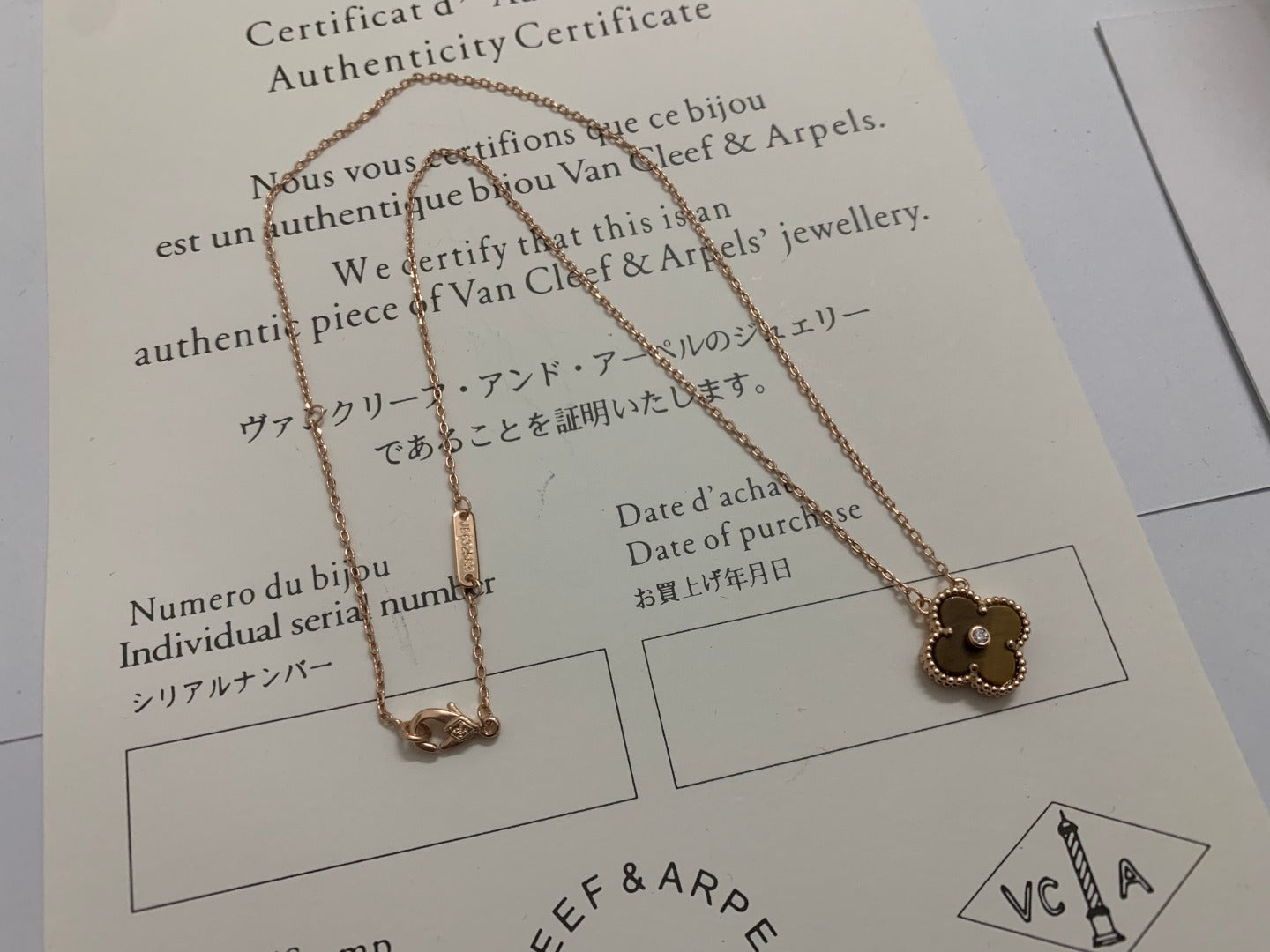 5XVA185XDE Stylish 1 flower necklace