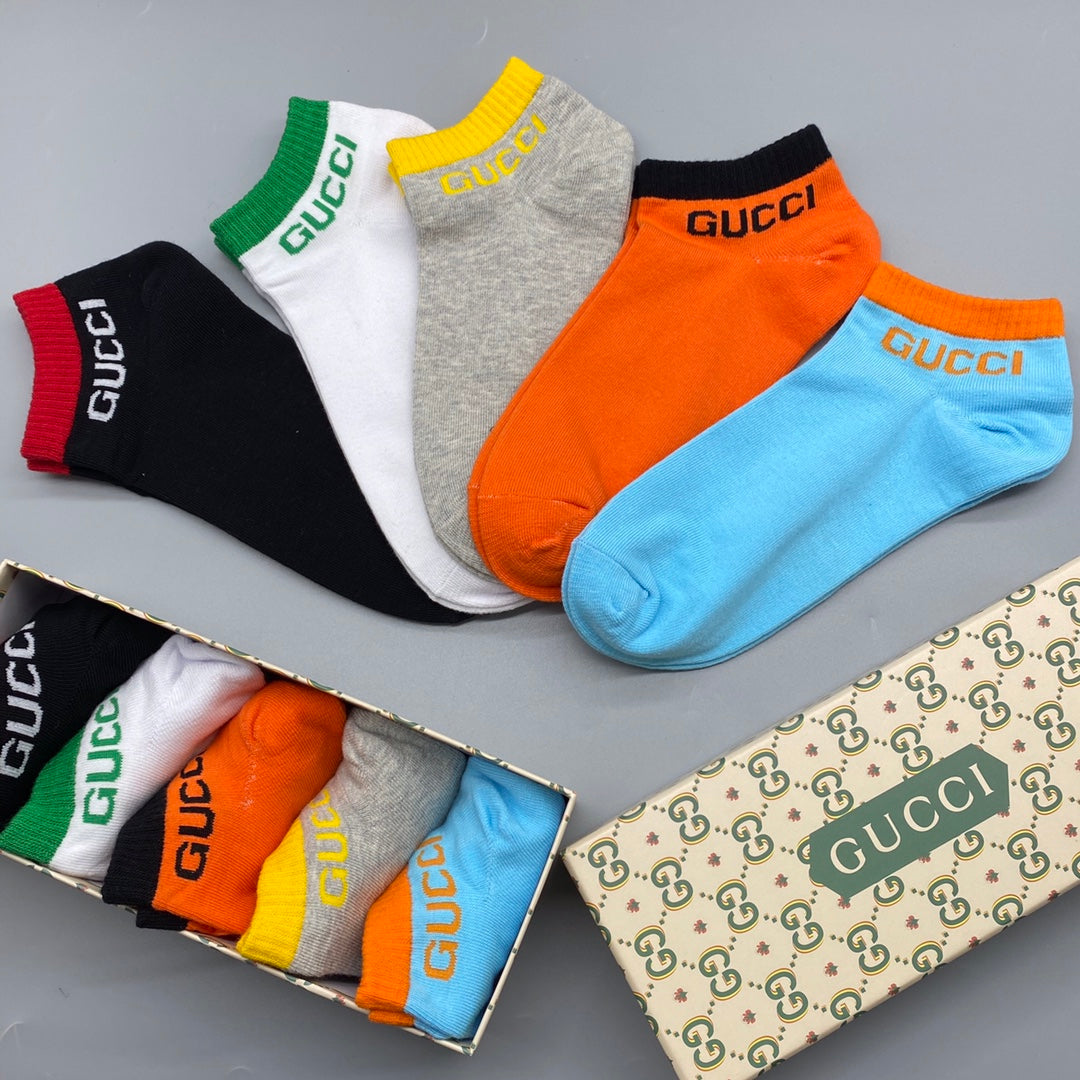 235QB61SDE Stylish socks(5 pairs )
