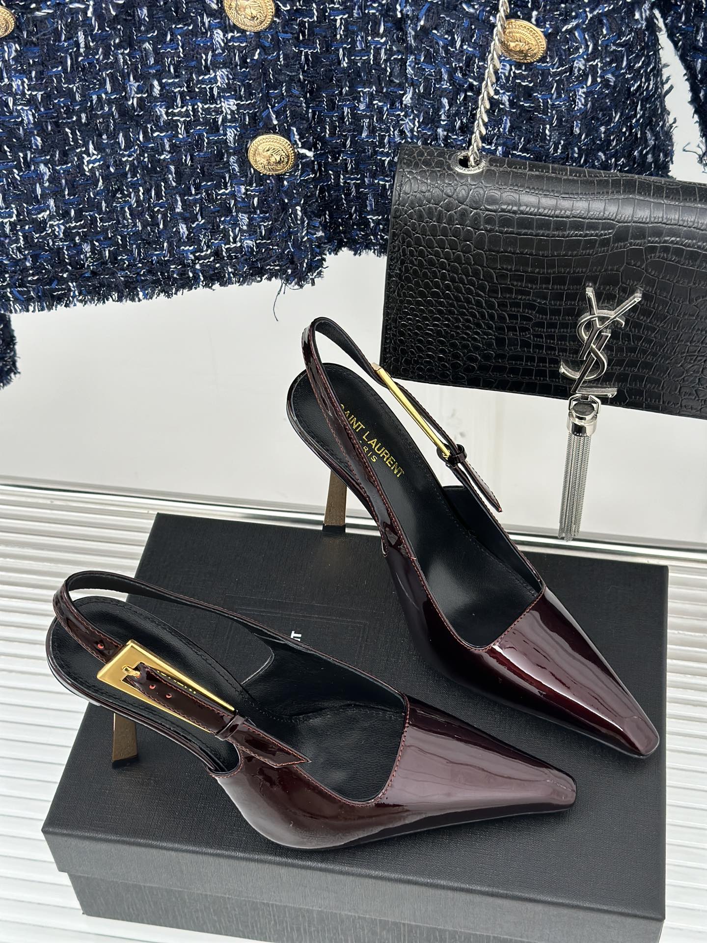 14SL149ZDE Stylish High heels Heel height 7cm 9.5cm