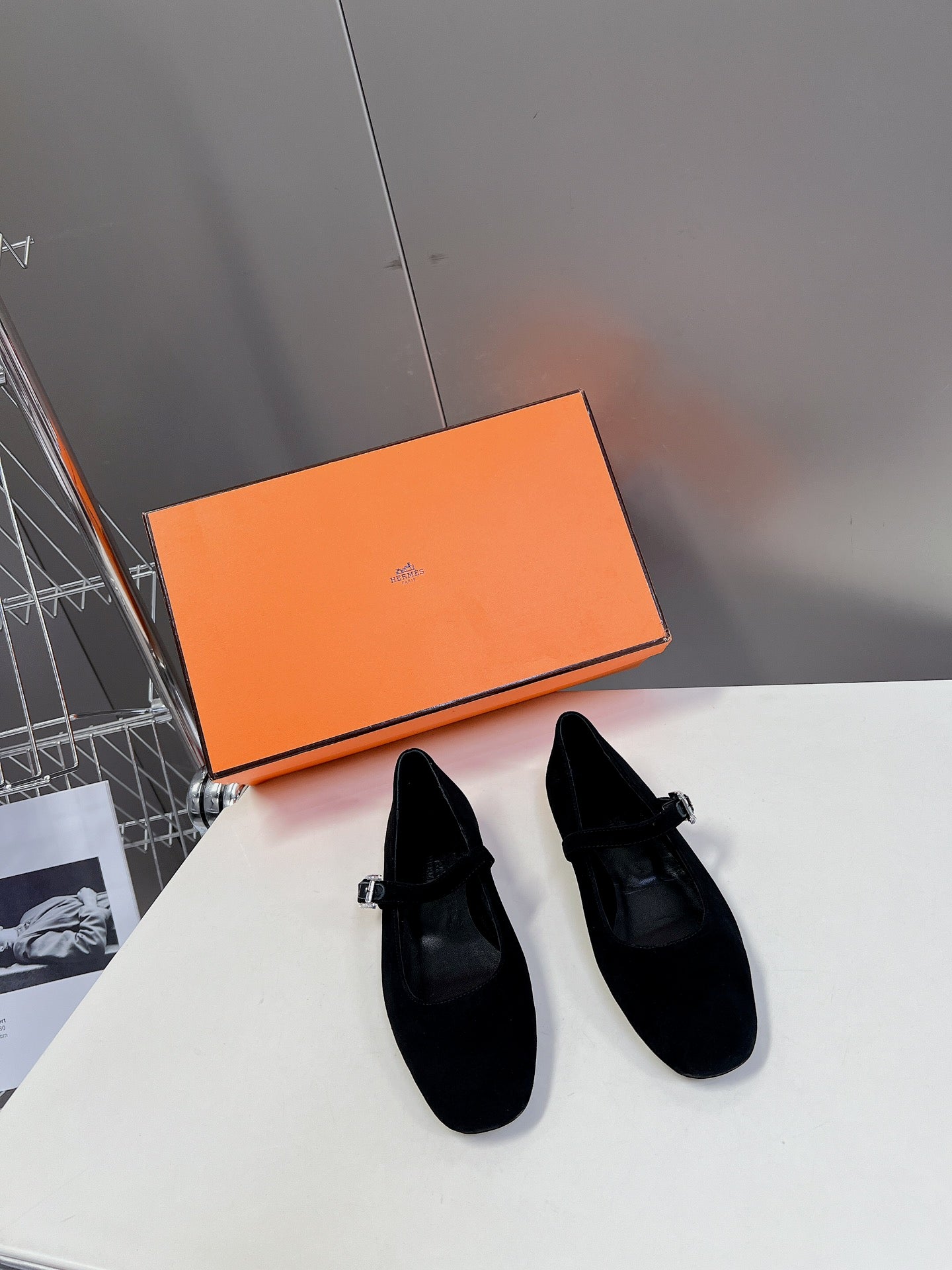 1JE1ZDE Stylish leather  boots
