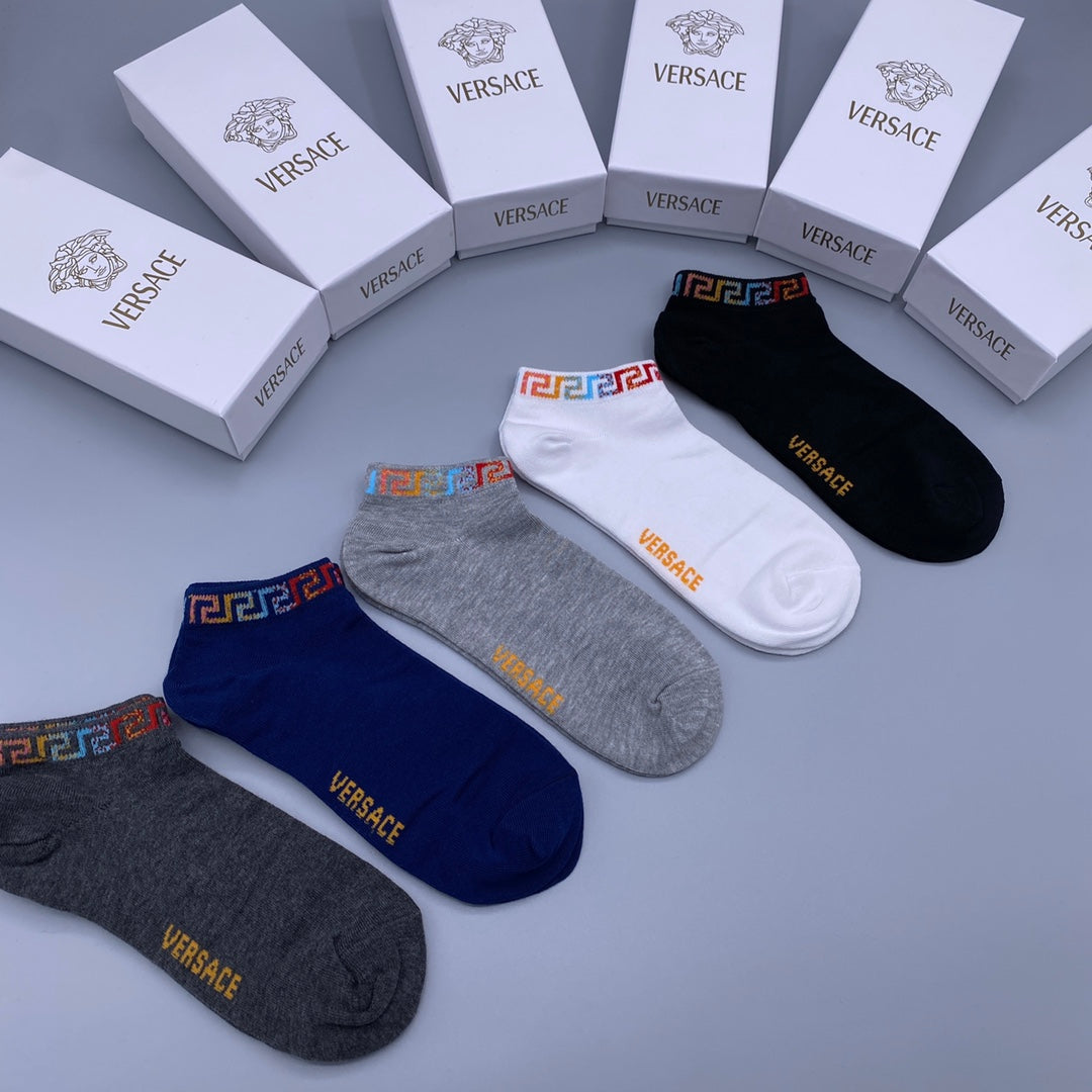 235QV42SDE Stylish socks(5 pairs )