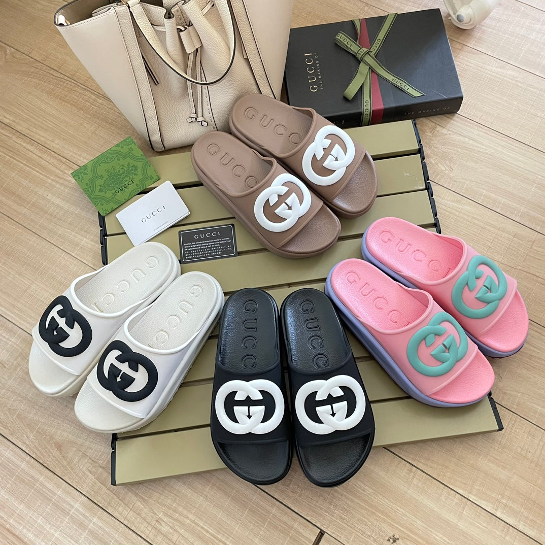 14B202ZDE Stylish Slippers Inner heightening insole 5cm