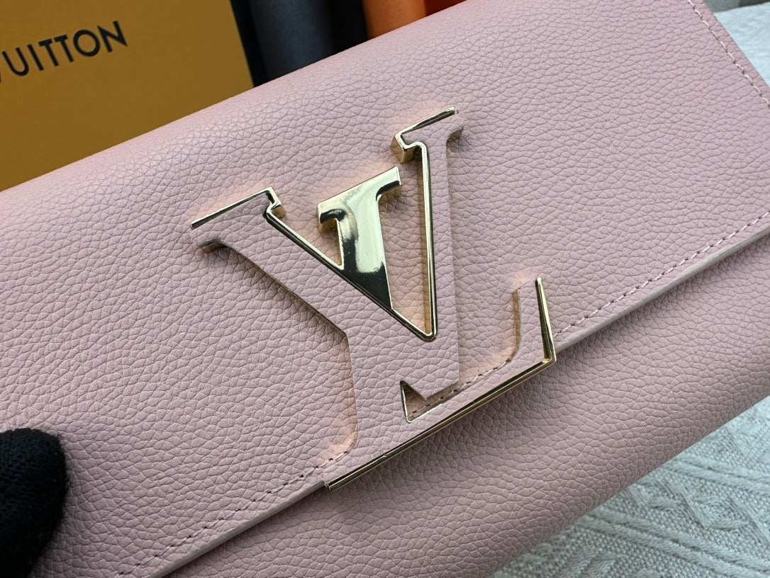 1XE74BDE Stylish leather wallets with package