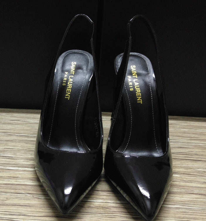 2XSL154ZDE Stylish leather high heels(10.5cm)