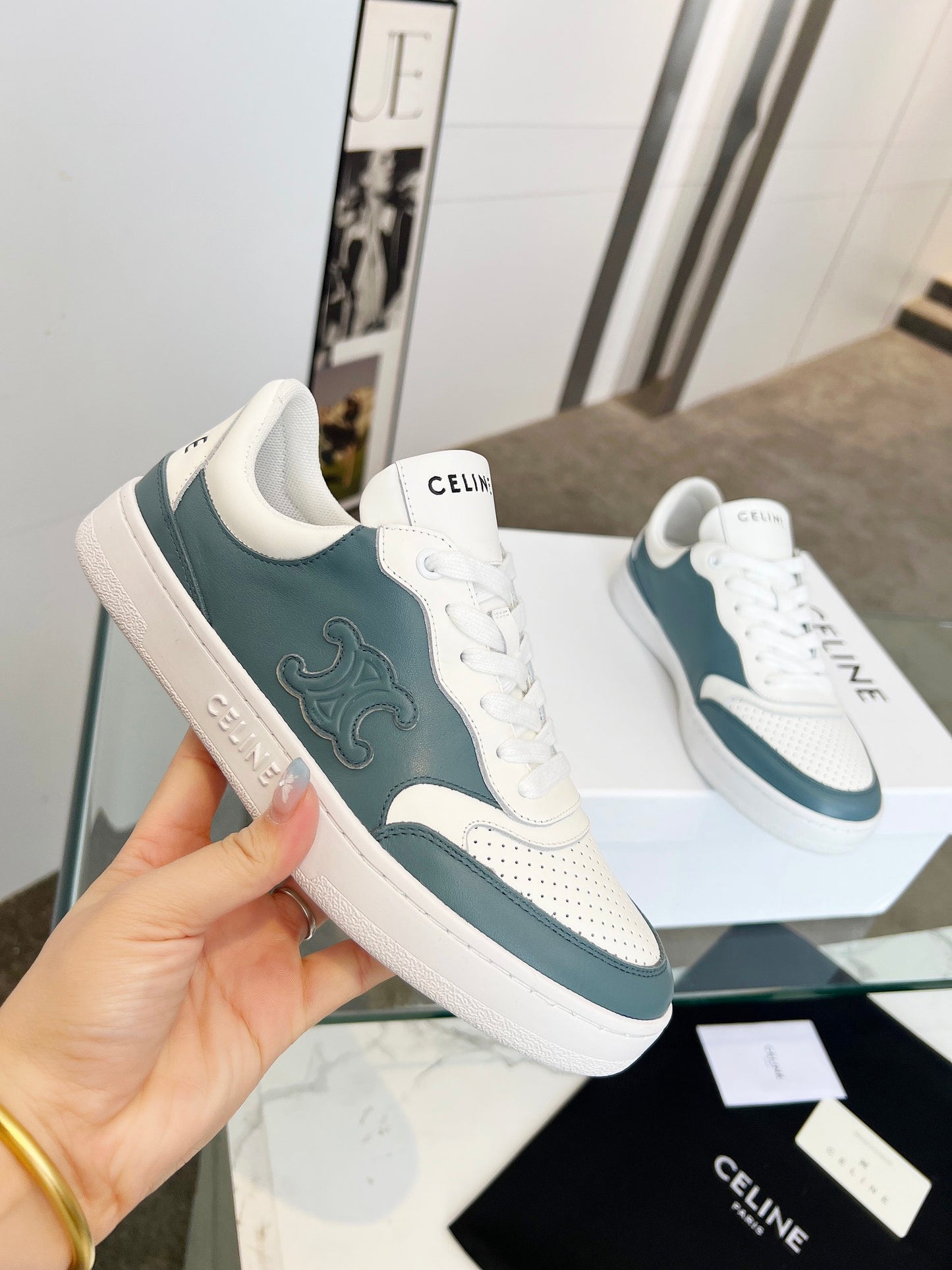 285ZN154ZDE Stylish  leather Shoes