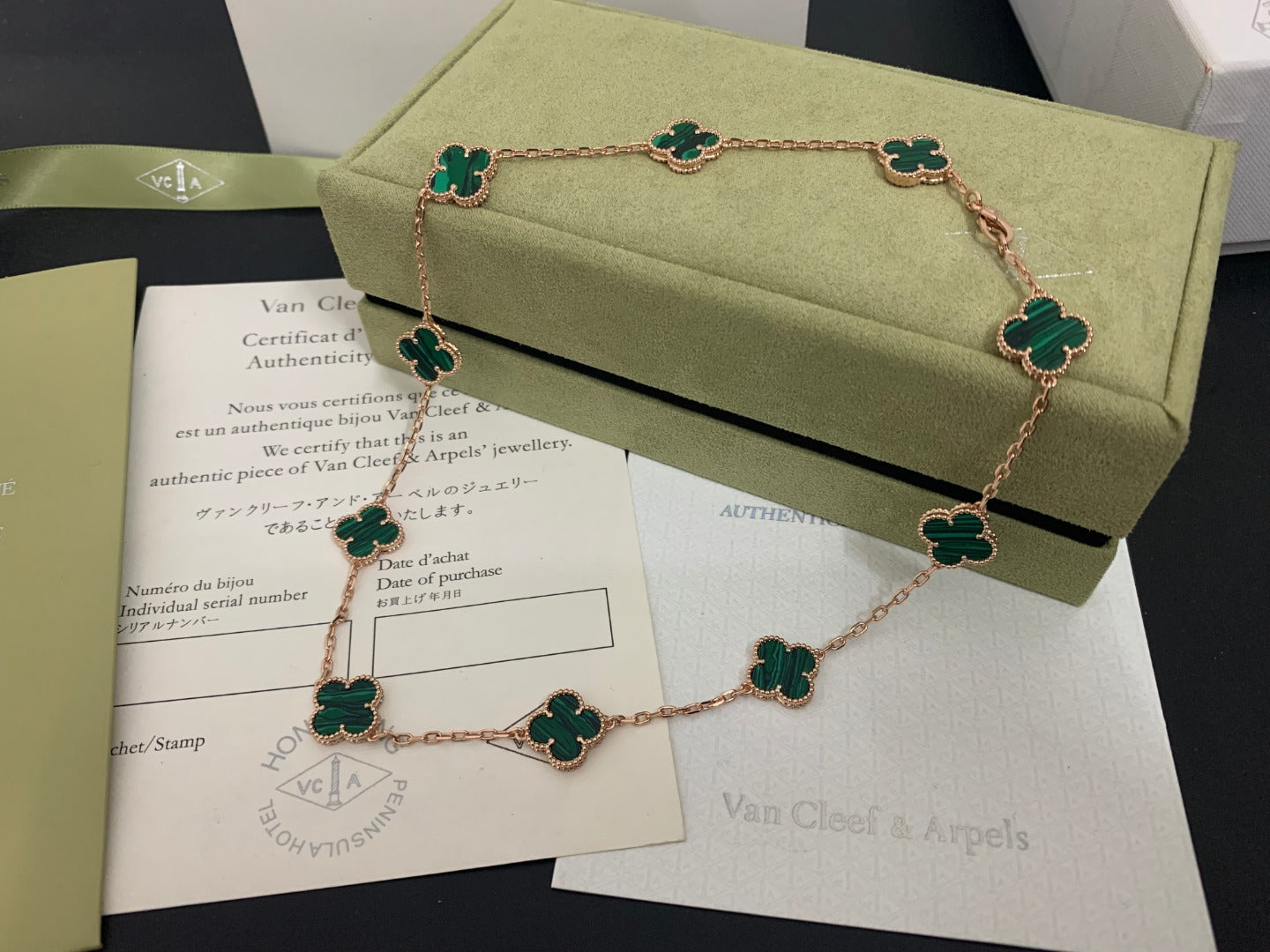5XVA181XDE Stylish 10 flowers necklaces