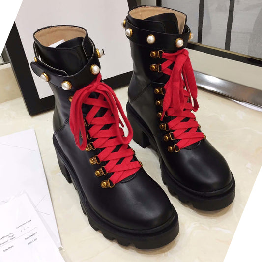 2XB202ZDE Stylish leather boot (top layer leather lining)