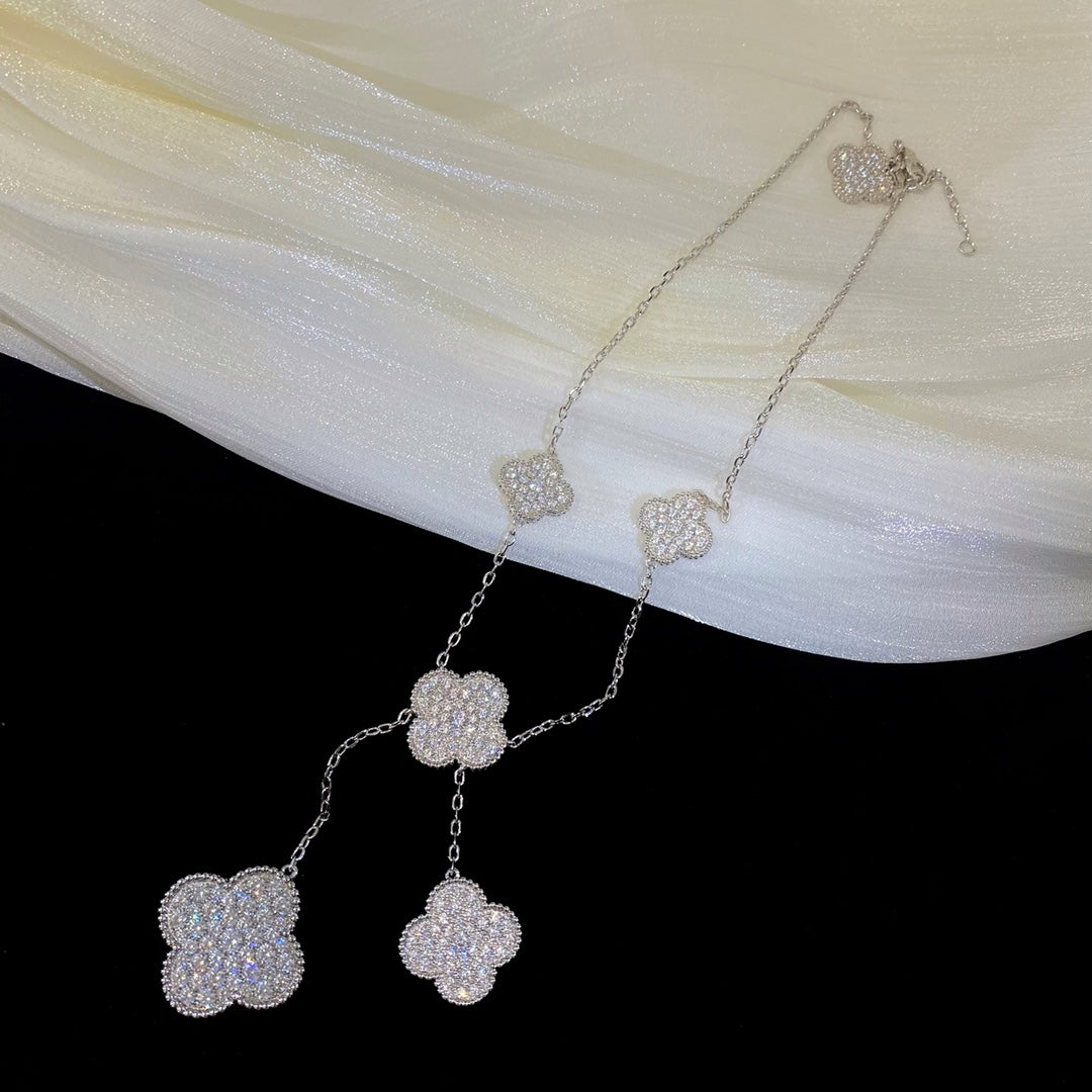 5XVA182KDE Stylish  6 flowers necklaces