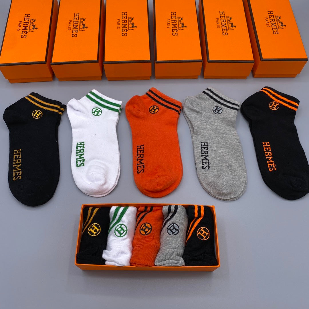 235QH16SDE Stylish socks(5 pairs )