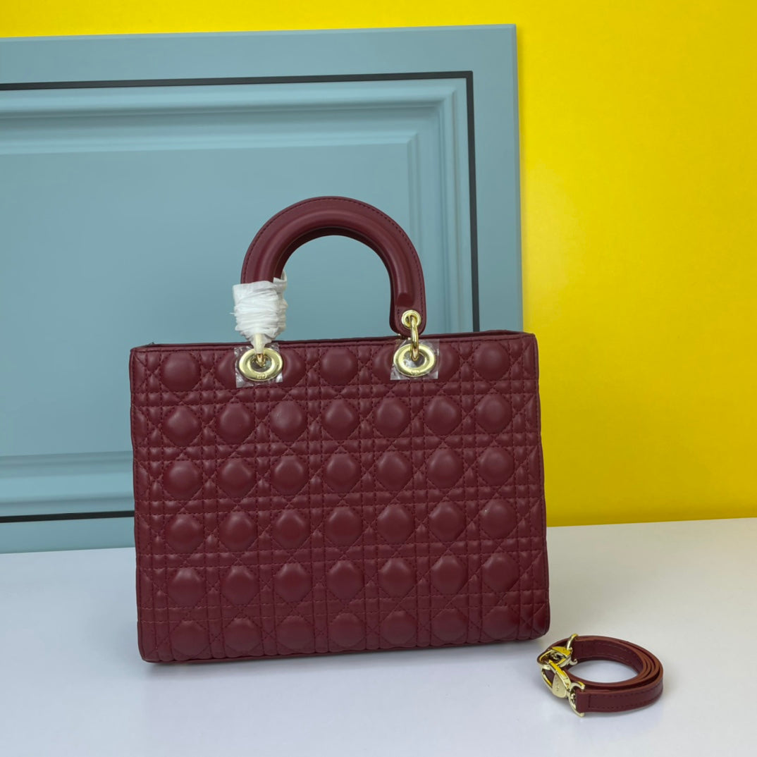 1XD54BDE Stylish leather bag  (32CM)