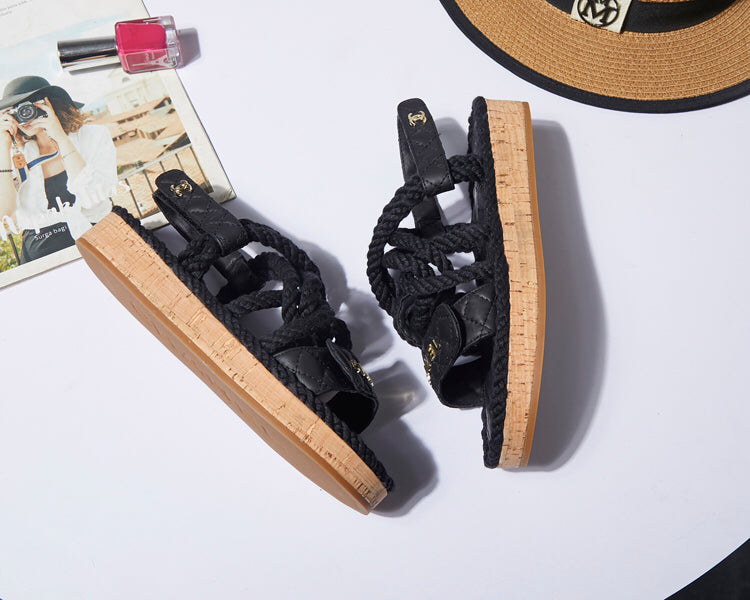 245RC13ZDE Stylish genuine leather sandals