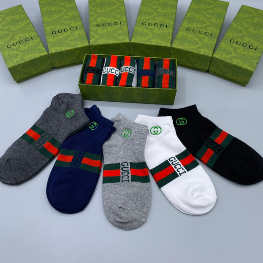 235QB46SDE Stylish socks(5 pairs )