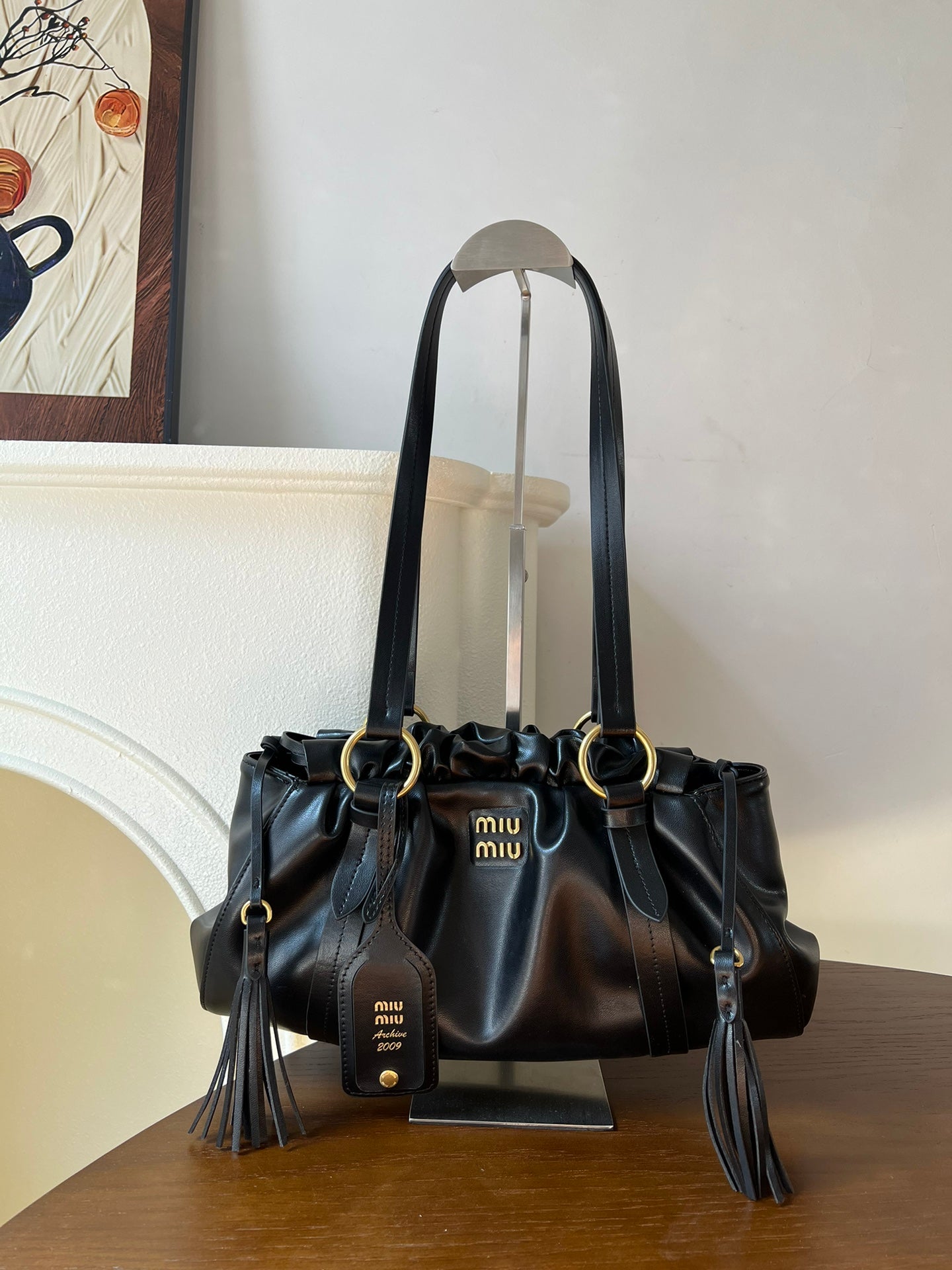 1WA79BDE Stylish leather bag