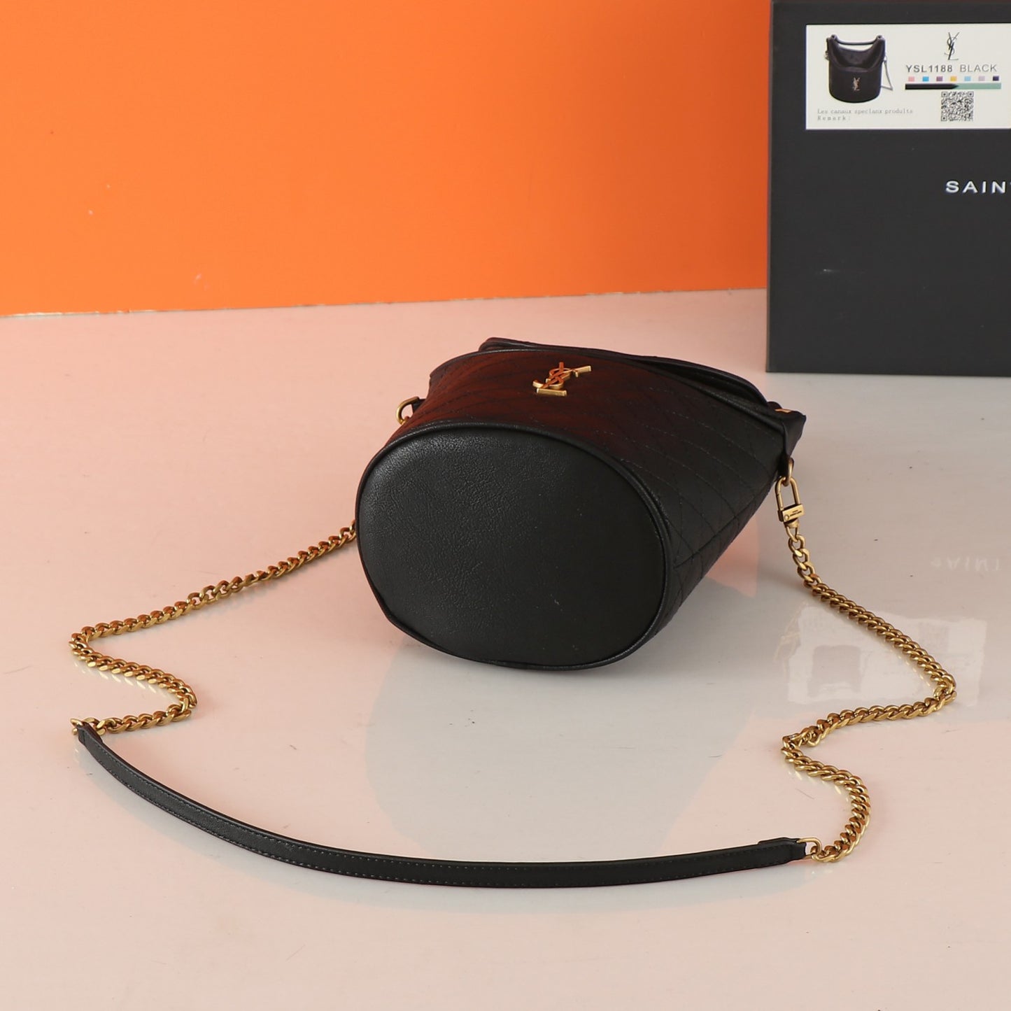 1XSL77BDE Stylish leather bag