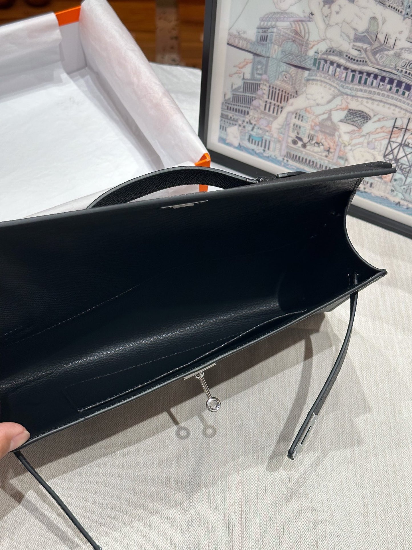 1XH68BDE Stylish leather bag