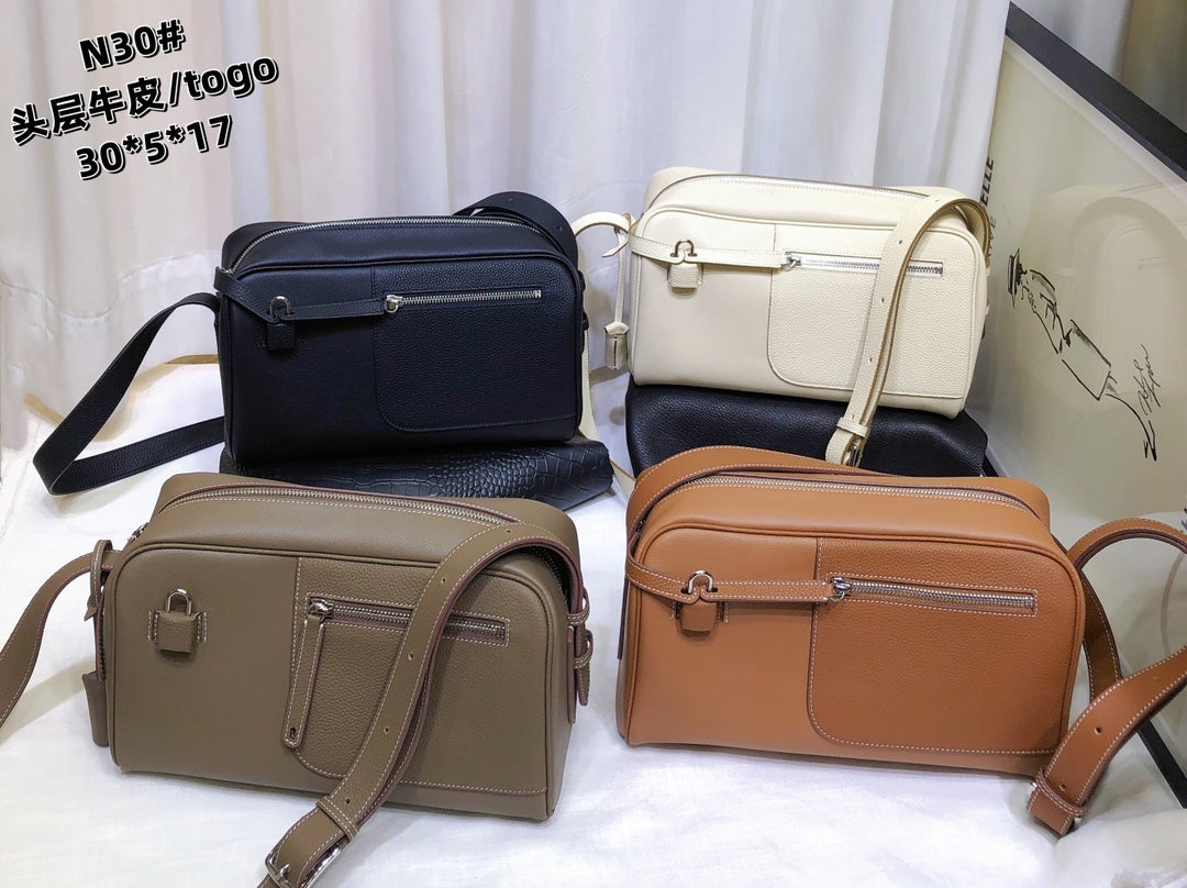 1XH69BDE Stylish leather bag )