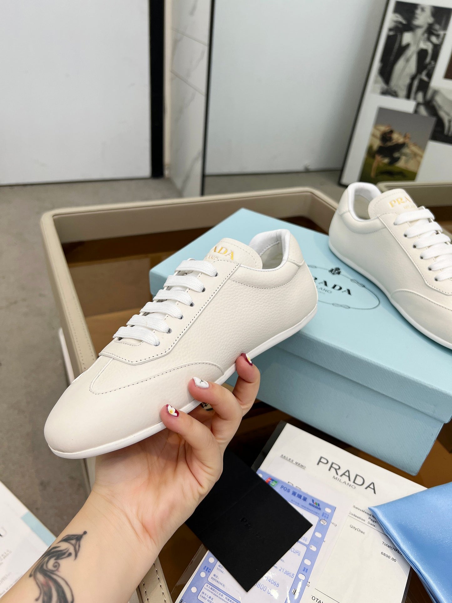 285RP49ZDE Stylish leather shoes