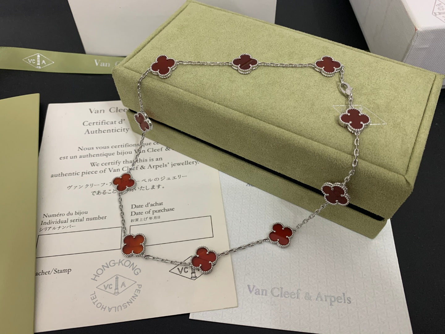 5XVA181XDE Stylish 10 flowers necklaces