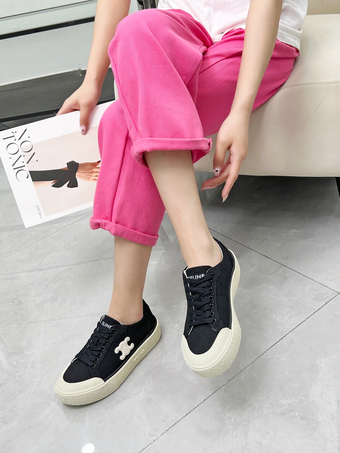 285ZN56ZDE Stylish leather Shoes