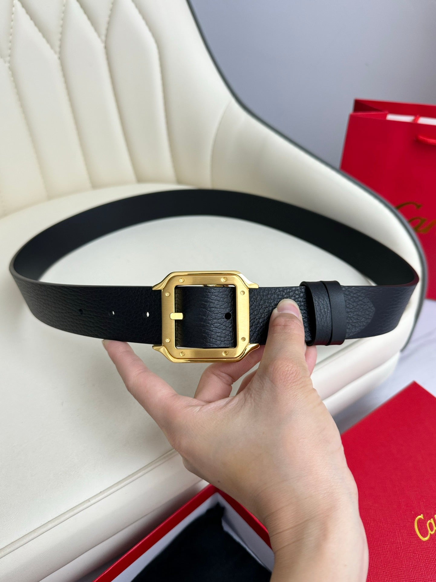 1WK174PDE Stylish  High quality belt With full package