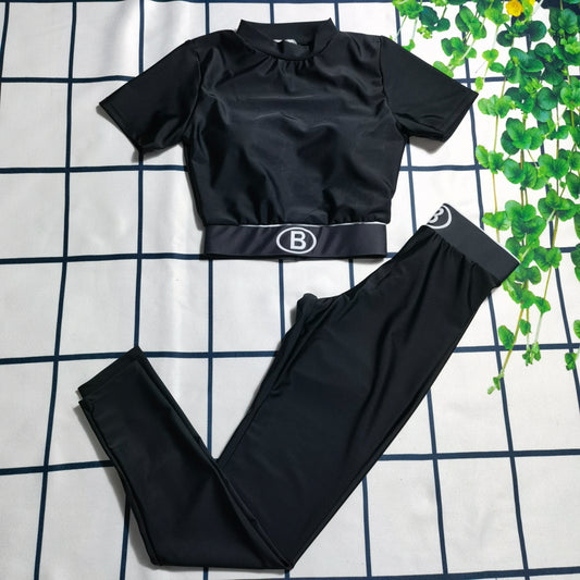 14R60YDE Stylish Long sleeve swimsuit