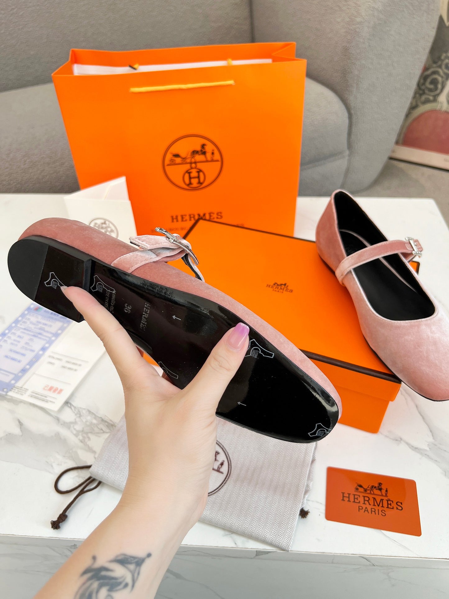 285ZH49ZDE Stylish leather Shoes