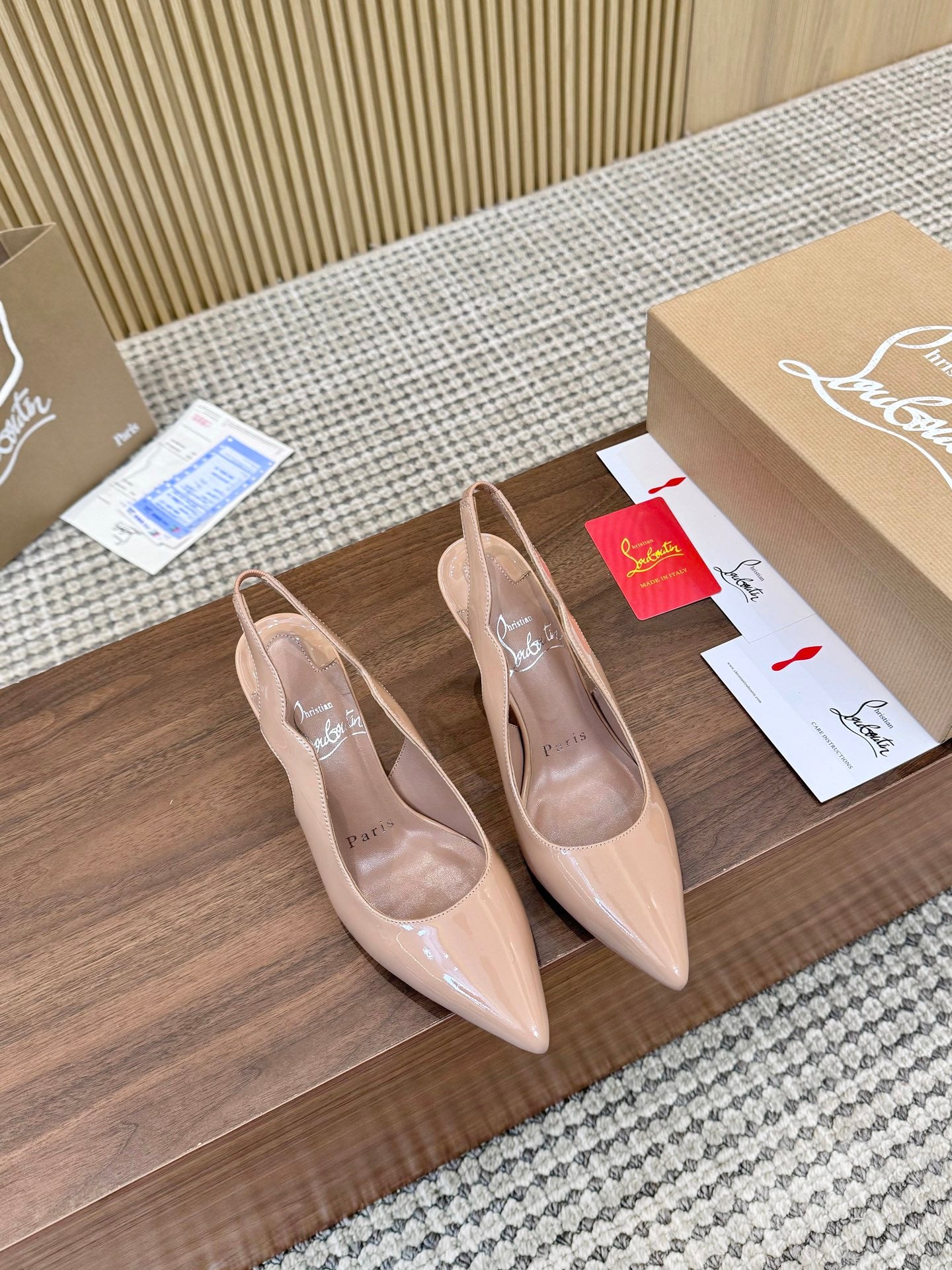 275NA5ZDE Stylish leather High heels