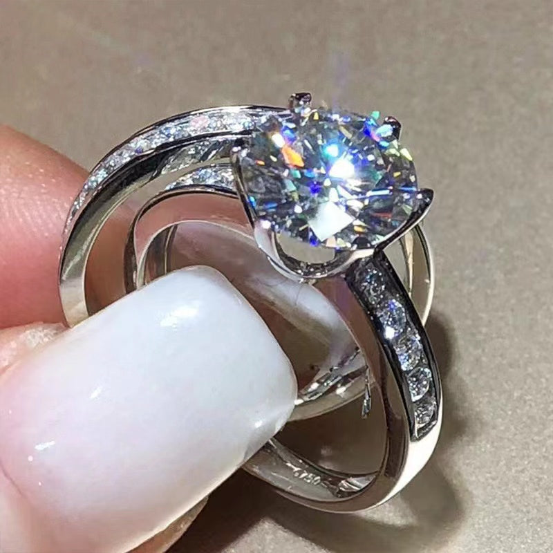 PYA18JDE Stylish  Diamond Ring High Quality Wedding Ring