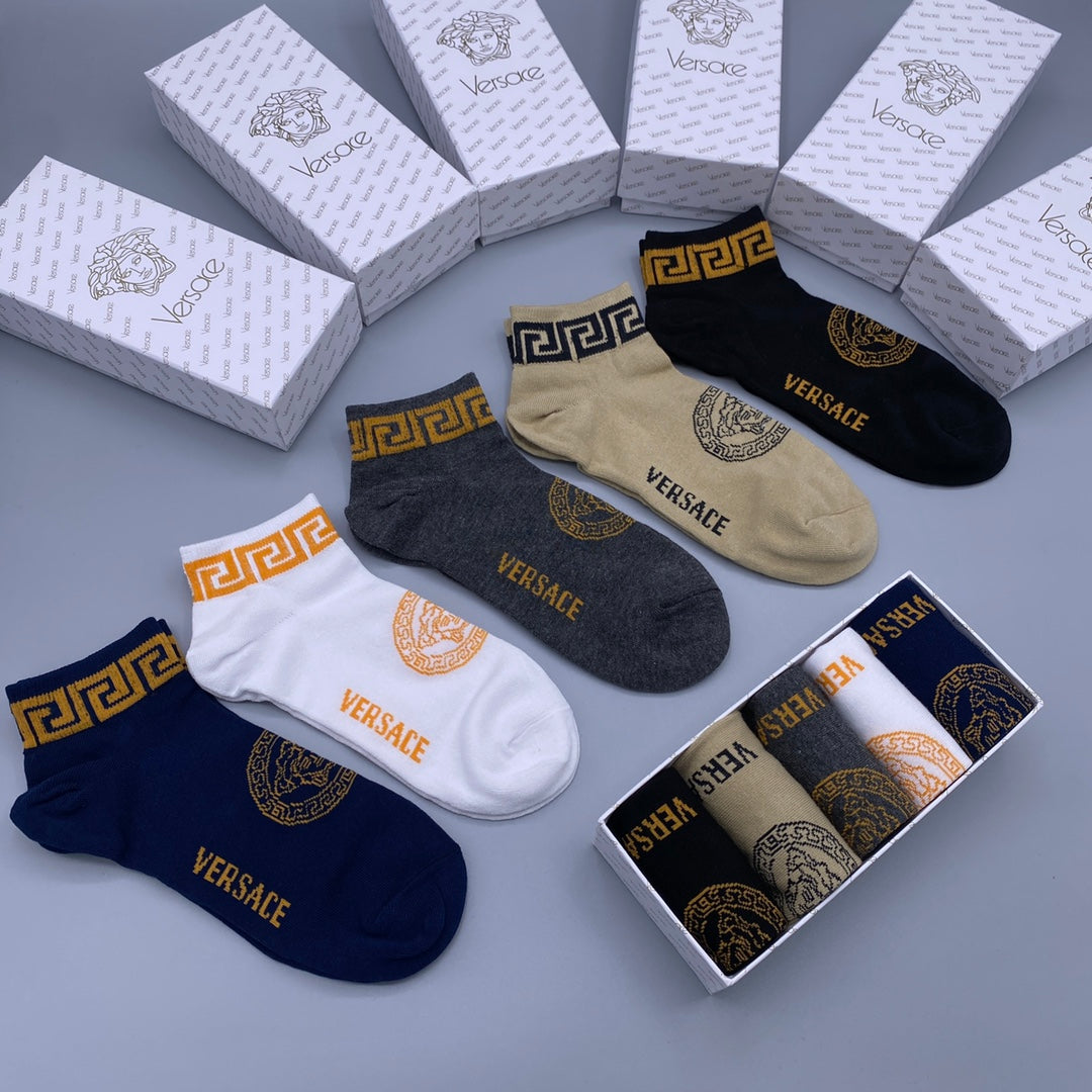 235QV53SDE Stylish socks(5 pairs )