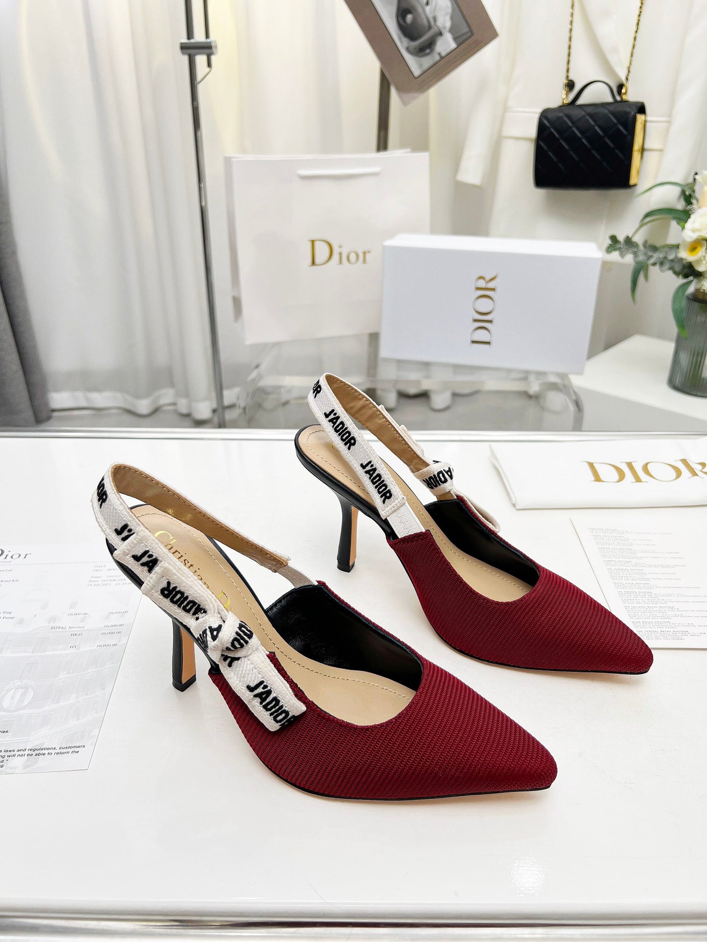 255QD44ZDE Stylish leather High heels