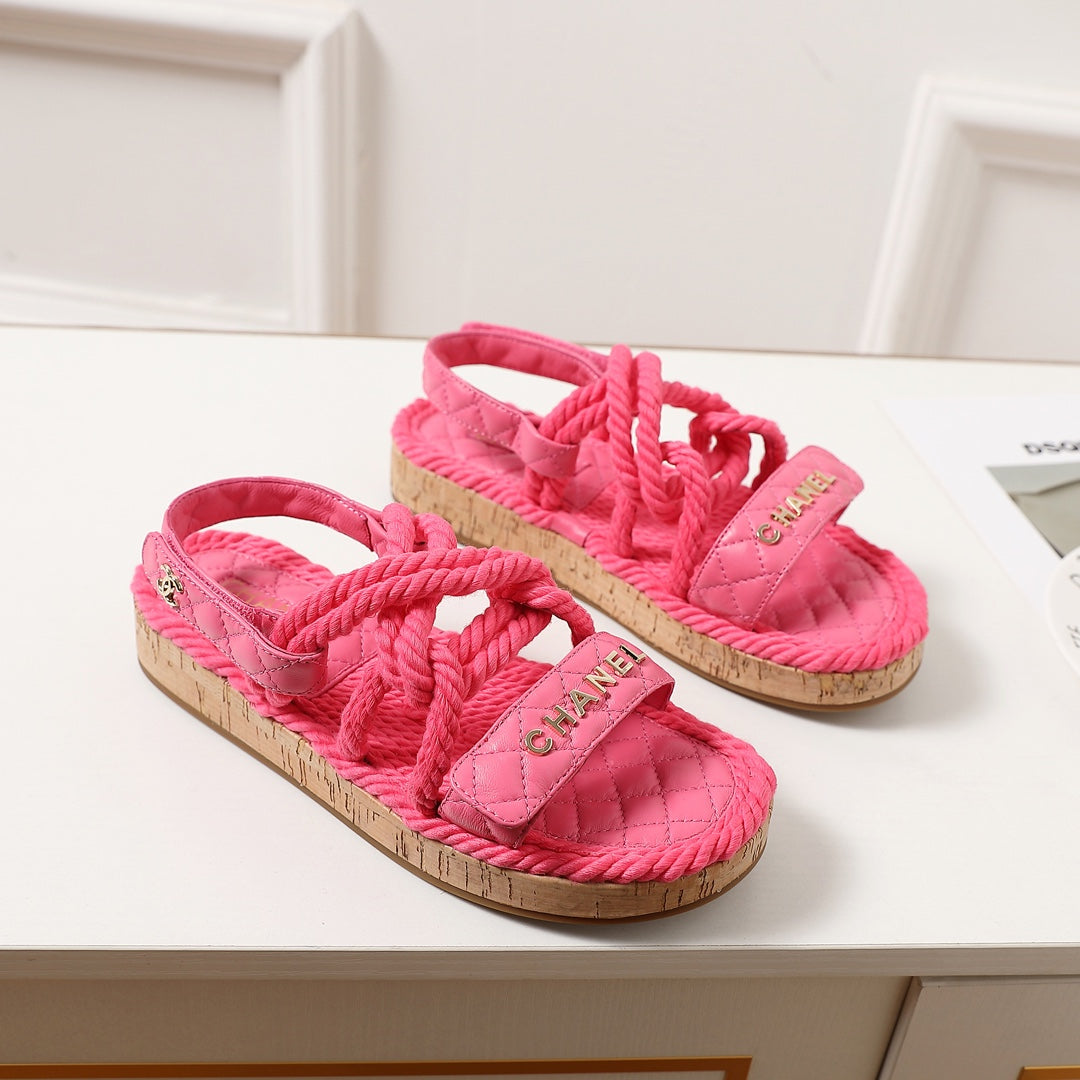 245RC15ZDE Stylish genuine leather sandals