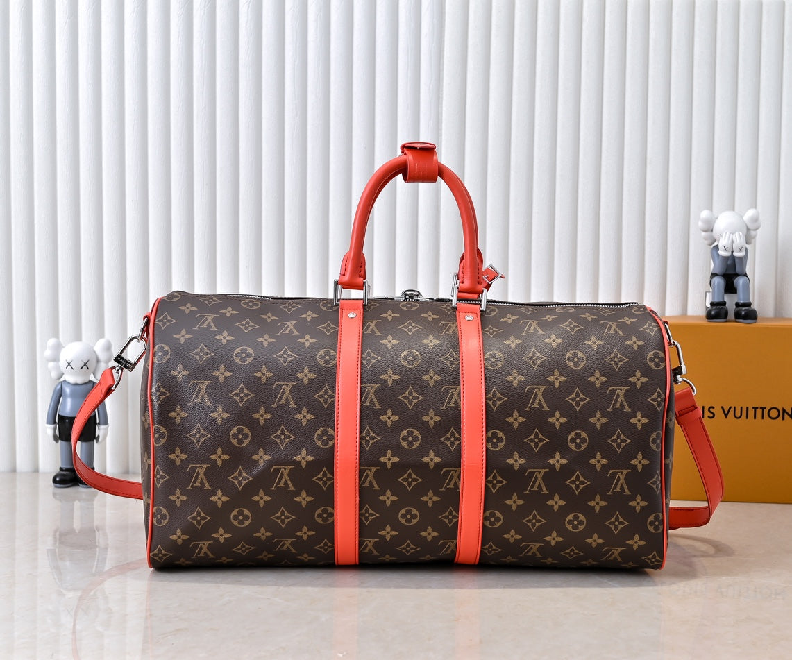165NE89BDE Stylish leather luggage bags