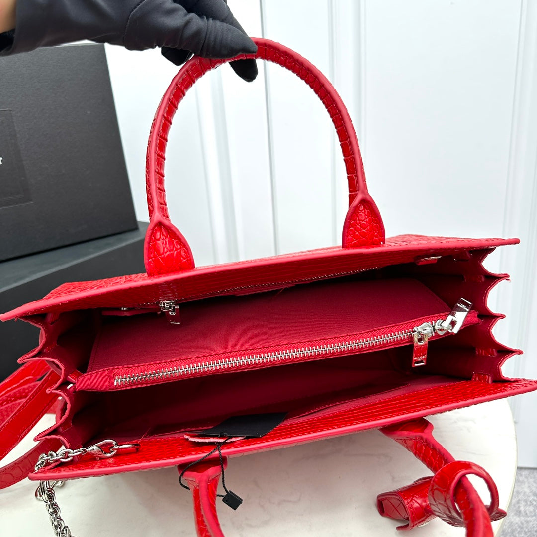 1XSL268BDE Stylish leather bag 