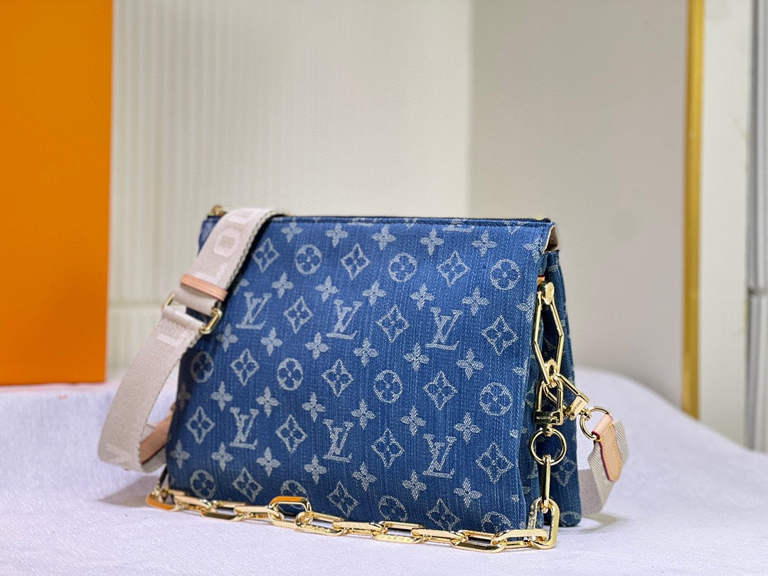 155E15BDE Stylish high quality denim bag