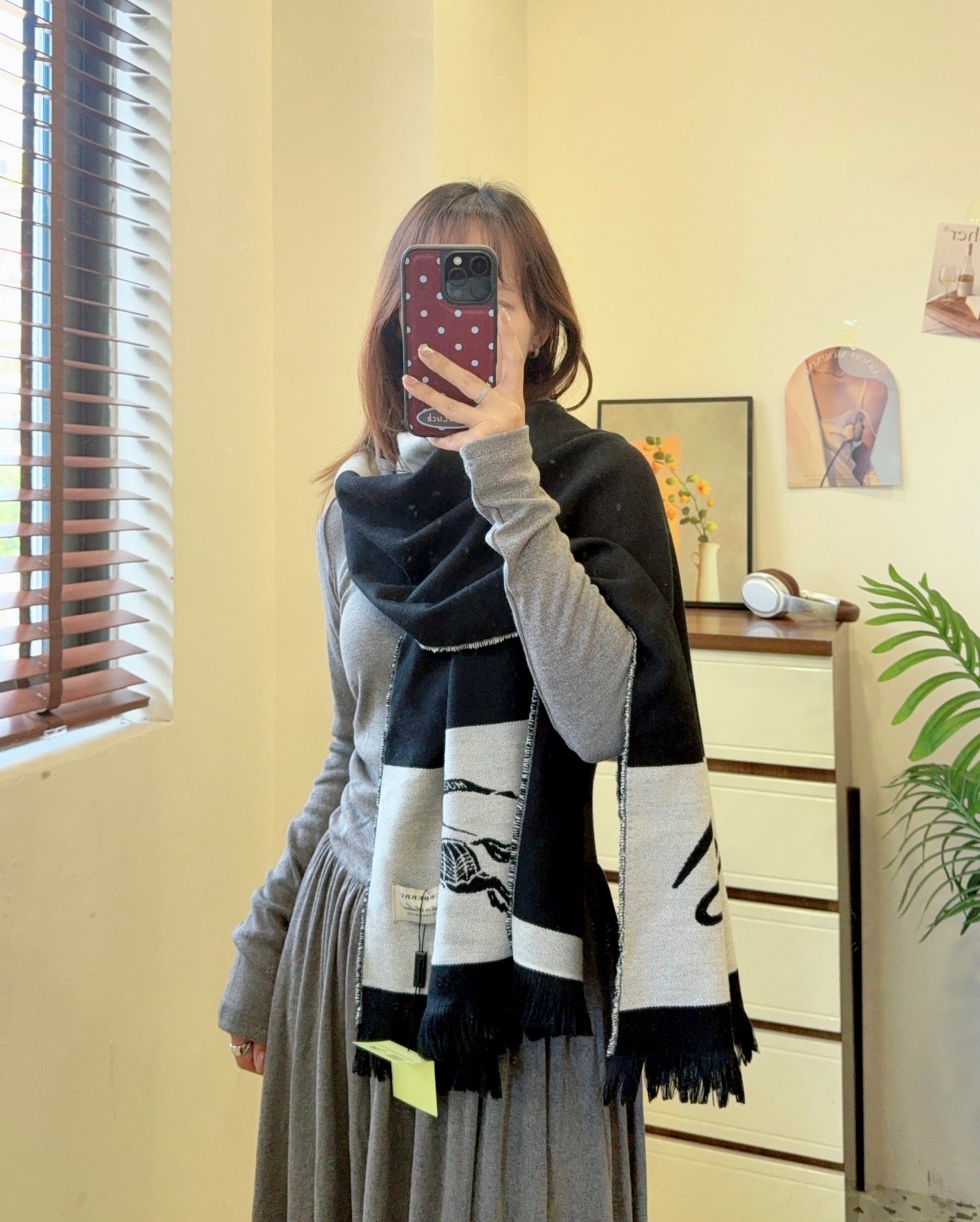 175RR44WDE Stylish Winter Scarves