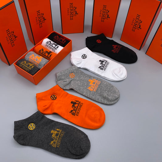 235QH55SDE Stylish socks(5 pairs )