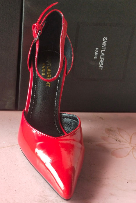 2XSL158ZDE Stylish leather high heels（patent leather）