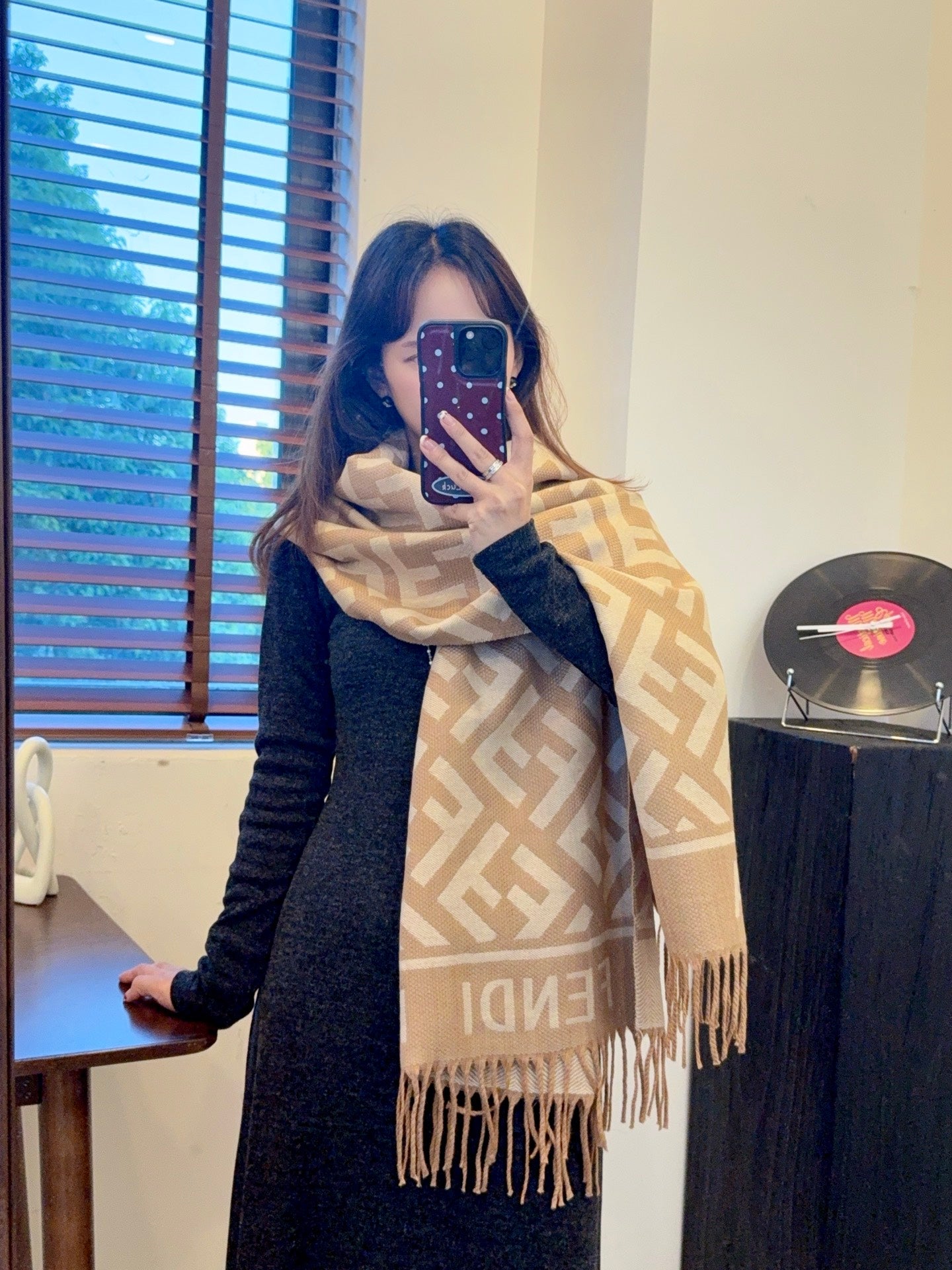185ZF68WDE Stylish  Winter Scarves