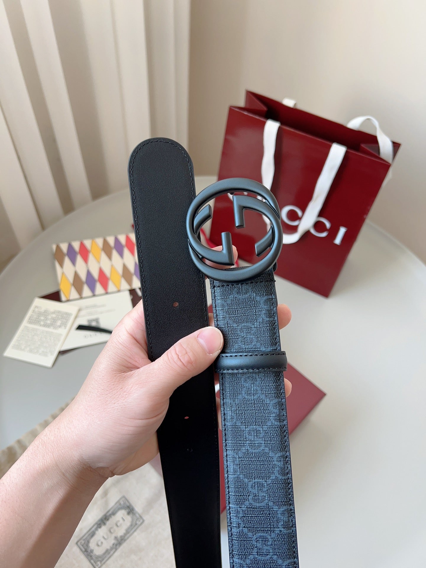 195NB2PDE Stylish high-quality leather belt