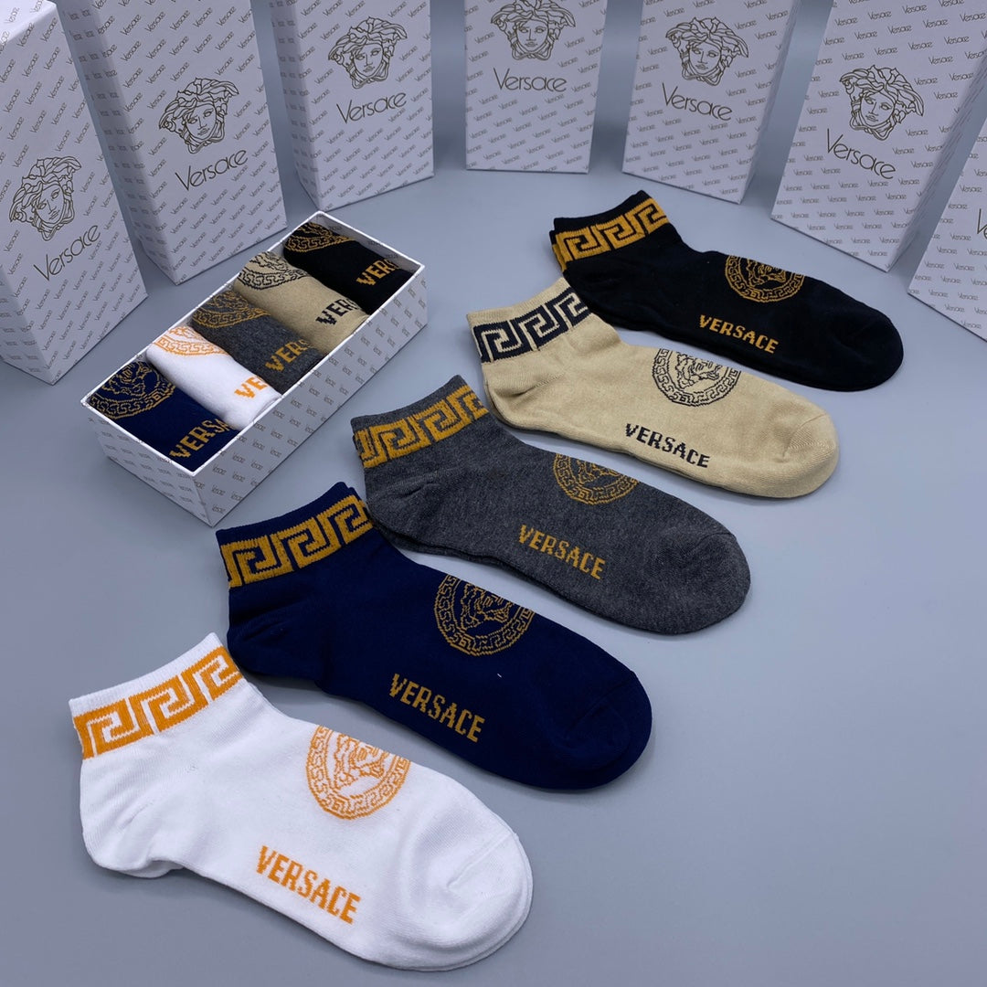 235QV53SDE Stylish socks(5 pairs )
